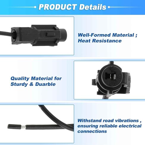A/C Compressor Connector Pigtail Harness for Hyundai Santa Fe 2.4L 2.7L 3.5L 2001-2006 A/C Clutch Pigtail Replacement in Kuwait