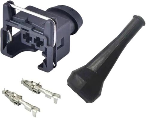 5Set 2 Pin EV1 Junior Power Timer Plug مع المطاط التمهيد حاقن موصل Rrepair Kits (5 مجموعة مع دبابيس) in Kuwait