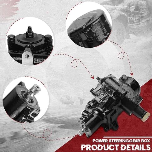 علبة تروس توجيه الطاقة متوافقة مع Ford F-100، F-150، F-200، F-250، F-350، Explorer E-100/E-150/E-250/E-350 Econoline، Bronco & Mazda B2300، B3000، B4000، استبدال OE ZZL032110B S-10300143 in Saudi Arabia
