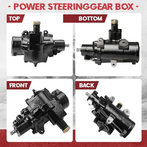 علبة تروس توجيه الطاقة متوافقة مع Ford F-100، F-150، F-200، F-250، F-350، Explorer E-100/E-150/E-250/E-350 Econoline، Bronco & Mazda B2300، B3000، B4000، استبدال OE ZZL032110B S-10300143 in Saudi Arabia