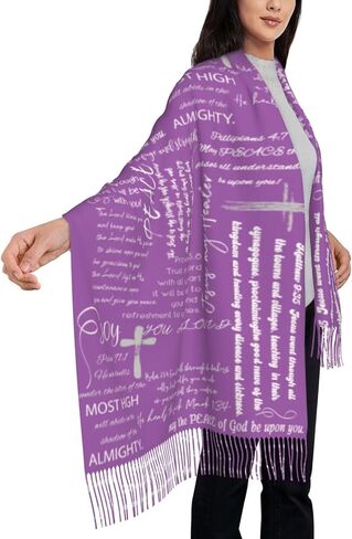 Prayer Shawl for Women Christian Bible Verse Prayer Scarf Church Wrap Cloth in Saudi Arabia