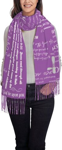 Prayer Shawl for Women Christian Bible Verse Prayer Scarf Church Wrap Cloth in Saudi Arabia