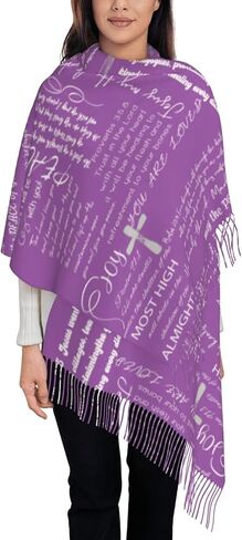 Prayer Shawl for Women Christian Bible Verse Prayer Scarf Church Wrap Cloth in Saudi Arabia