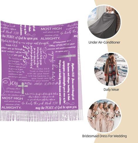Prayer Shawl for Women Christian Bible Verse Prayer Scarf Church Wrap Cloth in Saudi Arabia