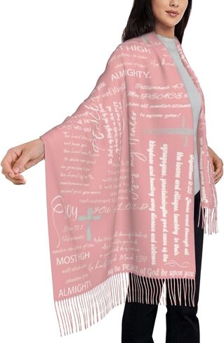 Prayer Shawl for Women Christian Bible Verse Prayer Scarf Church Wrap Cloth in Saudi Arabia