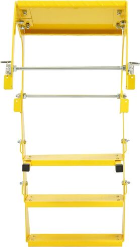 إطار شاحنة كبيرة للخدمة الشاقة يناسب خطوة من 10 إلى 11-1/2 بوصة، عرض قياسي، ثلاث خطوات، سهل التركيب، فولاذ مطلي بمسحوق أصفر in Kuwait