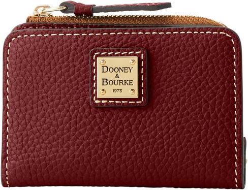 محفظة بطاقات الائتمان Dooney & Bourke Pebble Grain Zip 12 in Kuwait