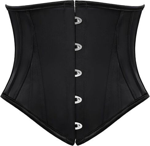 Scarlet Darkness Corset Belt for Women Underbust Satin Waist Training Cincher Corset in Saudi Arabia