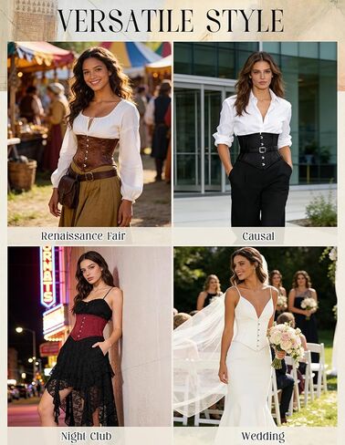 Scarlet Darkness Corset Belt for Women Underbust Satin Waist Training Cincher Corset in Saudi Arabia