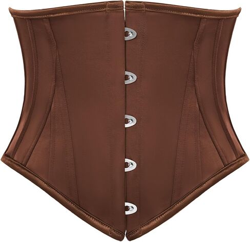 Scarlet Darkness Corset Belt for Women Underbust Satin Waist Training Cincher Corset in Saudi Arabia