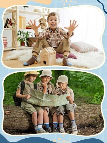 30/60 Pairs Kids Boys Girls Socks Sport Round Neck Boys Girls Dress Cotton Crew Socks for Toddler Kids Children in Saudi Arabia