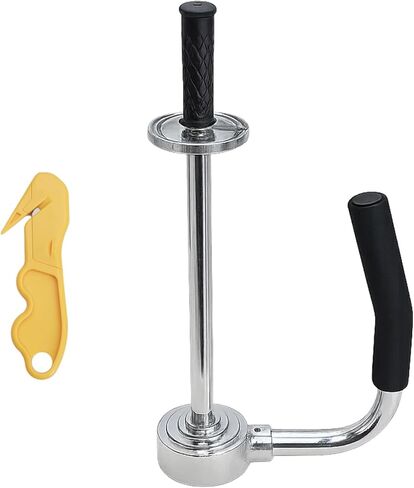 Pallet Stretch Film Packing Machine Shrink Wrap Dispenser Holder, Adjustable Height from 12-20 inch Heavy-Duty Packing Tool for Industrial Use in Saudi Arabia