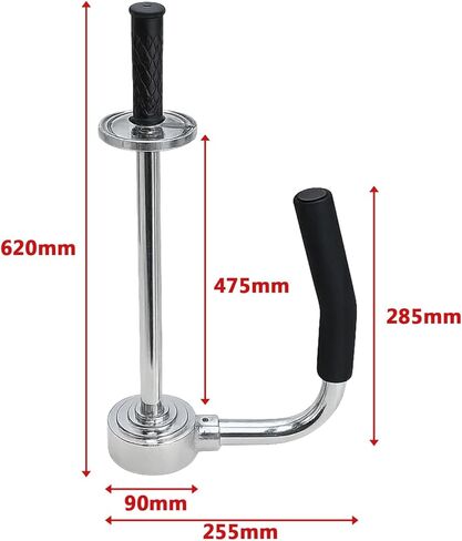 Pallet Stretch Film Packing Machine Shrink Wrap Dispenser Holder, Adjustable Height from 12-20 inch Heavy-Duty Packing Tool for Industrial Use in Saudi Arabia