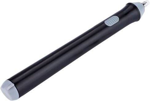 Keenso Electric Eraser, Compact Battery Operated Erasing Tool for Art Students and Teachers, Adjustable Core Length with 20 Refills (Grey) in Saudi Arabia