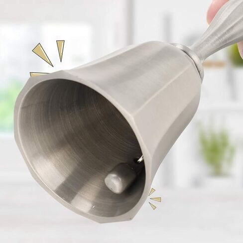 جرس يدوي هندسي من سبائك الزنك، جرس على الطراز الأوروبي من القصدير القديم مع صوت واضح، للمطاعم والفنادق وأجراس الإشارة من الدرجة in Saudi Arabia
