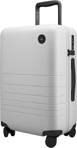 Monos Carry-On Luggage (22"), Lightweight Hardside Spinner Suitcase with TSA Lock, Airline Approved, Stellar White in Saudi Arabia