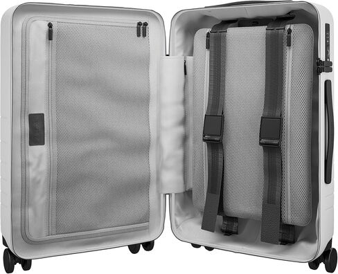 Monos Carry-On Luggage (22"), Lightweight Hardside Spinner Suitcase with TSA Lock, Airline Approved, Stellar White in Saudi Arabia