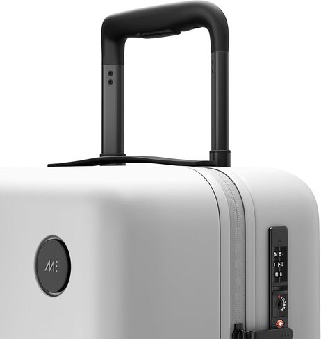 Monos Carry-On Luggage (22"), Lightweight Hardside Spinner Suitcase with TSA Lock, Airline Approved, Stellar White in Saudi Arabia