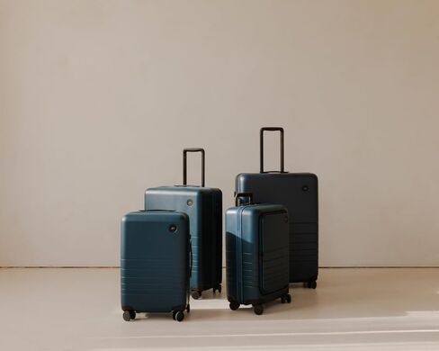 Monos Carry-On Luggage (22"), Lightweight Hardside Spinner Suitcase with TSA Lock, Airline Approved, Stellar White in Saudi Arabia
