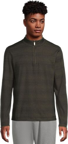 Johnston & Murphy mens Xc4® Performance Reversible Quarter-zip in Saudi Arabia