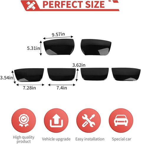 Front Head Light Taillight Cover Trim Kit fit for Chevy Camaro 2010-2023 Rear Lamp Front Head Lamp Dress Trim Exterior Accessories Kit in Saudi Arabia