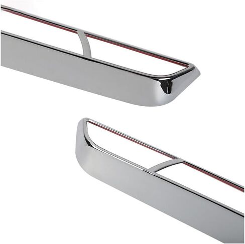 Brake Light Trim Third 3Rd Lamp Cover Overlay Chrome ABS 1pc/Set Rear for Ford for F150 2016-2022 Brushed HUAMAO20190906 in Saudi Arabia