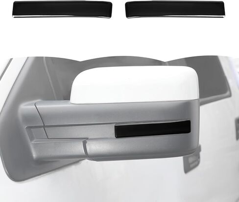 RT-TCZ Smoked Black Rearview Mirror Turn Signal Light Cover Trim Decoration Exterior Accessories for Ford F150 2021-2025 in Saudi Arabia
