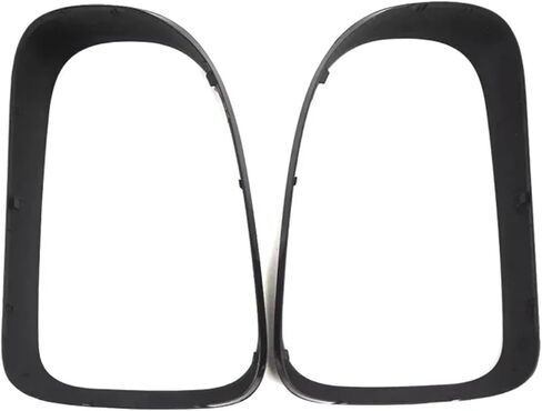 Car Front/Rear Lamp Frame Headlamp Trim Ring Compatible For BMW Mini Cooper One JCW/Countryman F60 2017-2019 Headlight/Taillight Cover Trim(Black for Rear Lamp) in Saudi Arabia