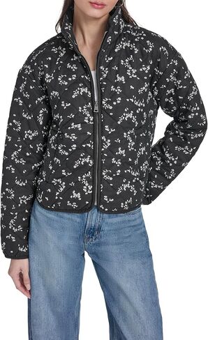 Levi's womens Diamond Quilted Cotton Jacket in Saudi Arabia