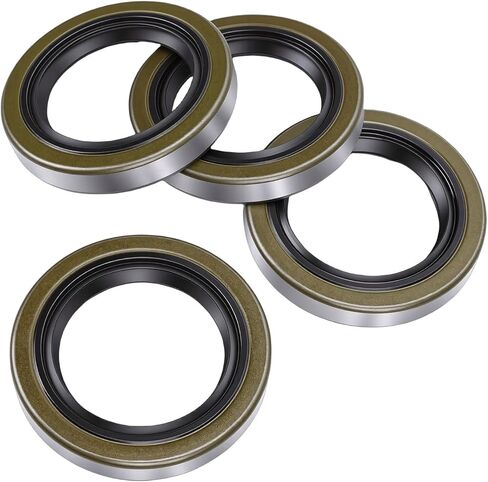 Haofy Trailer Axle Hub Wheel Grease Seals, 4pcs Rubber Metal Replacement for 3500lbs 84 Spindle EZ Lube Axles with 4pcs Cotter Pins Fits Part Numbers 01001900 171255TB 473336 in Saudi Arabia