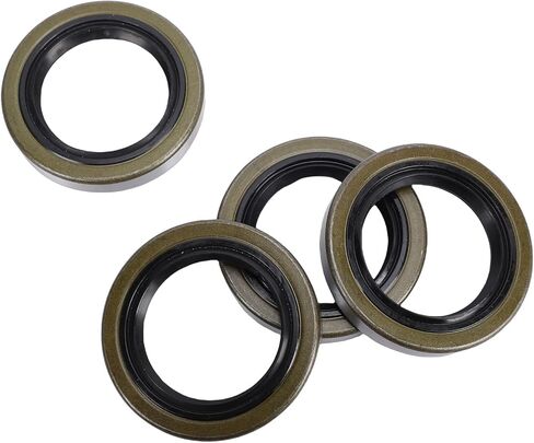 Haofy Trailer Axle Hub Wheel Grease Seals, 4pcs Rubber Metal Replacement for 3500lbs 84 Spindle EZ Lube Axles with 4pcs Cotter Pins Fits Part Numbers 01001900 171255TB 473336 in Saudi Arabia