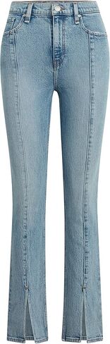 Hudson Jeans Women's Harlow Ultra High Rise Full Length Cigarette Jean, Stellar in Saudi Arabia