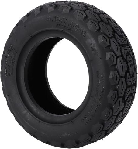 إطار Sorandy 4.10/3.50-6 بدون أنبوب، إطار مطاطي بدون أنبوب، نمط مداس مبتكر مع هيكل متين، مثالي لعربة التسوق، ATV، الرباعية، الدراجة الصغيرة ومعدات العشب للحديقة in Kuwait
