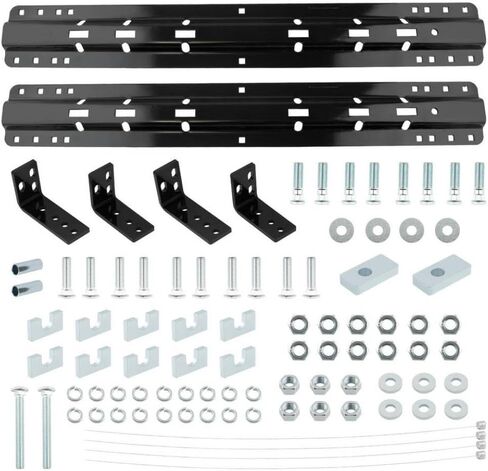 Gooseneck Fifth Wheel Hitch Rails Kit With Base Rail And Installation Brackets Compatible With 5th Wheel Trailer Hitch Systems in Saudi Arabia