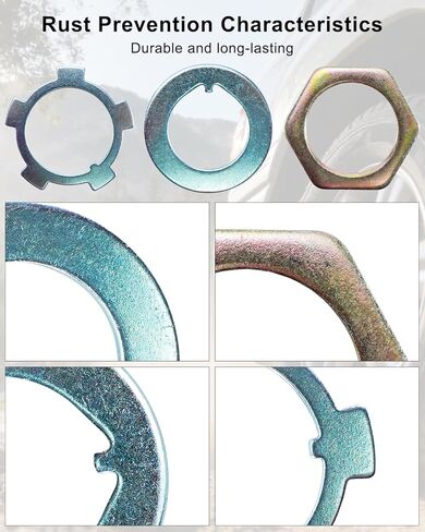 غسالة صامولة قفل المغزل مناسبة لسيارة Toyota Lexus LX450 LX470 4Runner T100 Land Cruiser 40 55 60 80 Series، مجموعة صامولة المحور الأمامي استبدال 43521-60011 4352160011 in Kuwait