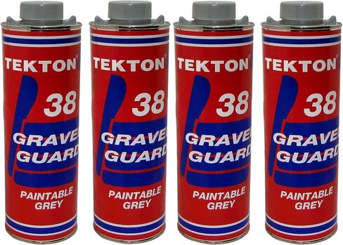 Gray Sprayable Automotive Undercoating for Cars and Trucks, Buses, RVs, Commerical Vehicles - Rubberized Paintable Under Coating (4 Cans Only) in Kuwait