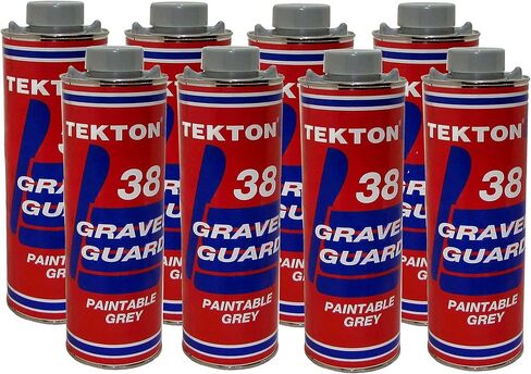 Gray Sprayable Automotive Undercoating for Cars and Trucks, Buses, RVs, Commerical Vehicles - Rubberized Paintable Under Coating (4 Cans Only) in Kuwait