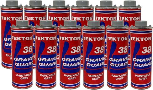Gray Sprayable Automotive Undercoating for Cars and Trucks, Buses, RVs, Commerical Vehicles - Rubberized Paintable Under Coating (4 Cans Only) in Kuwait