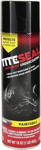 TITESEAL من GUNK T1616 طلاء سفلي لجسم السيارة قابل للطلاء - 16 أونصة. in Saudi Arabia