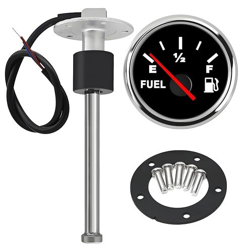 Fuel Sending Unit, 10in/250mm Marine Fuel Tank Sending Unit with IP67 Boat Fuel Gauge & Stainless Steel Water Level Sensor for Boat RV Truck 10.3-10.8in/260-275mm Tank in Kuwait