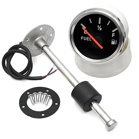 Fuel Sending Unit, 10in/250mm Marine Fuel Tank Sending Unit with IP67 Boat Fuel Gauge & Stainless Steel Water Level Sensor for Boat RV Truck 10.3-10.8in/260-275mm Tank in Kuwait