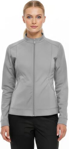 Natural Uniforms Women's Ultra Soft Stretch Zip Up Scrub Jacket (5200) in Saudi Arabia