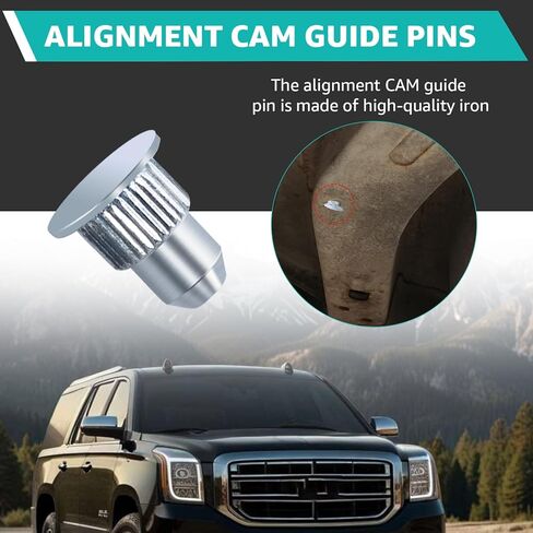 15 Pcs Alignment Cam Guide Pins Camber Pins Compatible with Chevrolet, Cadillac Escalade, GMC, Hummer H2 H3 Camber Alignment Pins in Kuwait