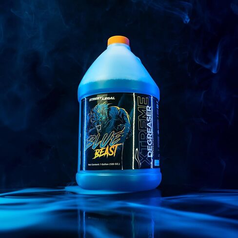Blue Beast Xtreme Degreaser – Industrial Strength Cleaner for Engines, Machinery, Tools & More – 1 Gallon Premium Concentrate in Saudi Arabia