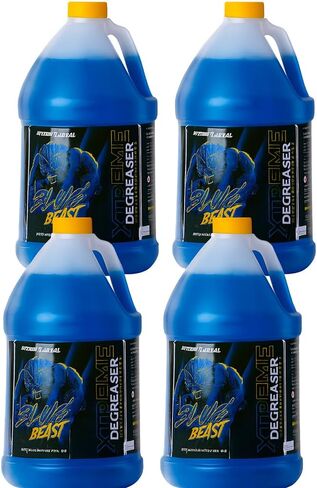 Blue Beast Xtreme Degreaser – Industrial Strength Cleaner for Engines, Machinery, Tools & More – 1 Gallon Premium Concentrate in Saudi Arabia