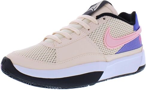 حذاء كرة السلة Ja 1 Big Kids من نايكي (DX2294-802، جوافة ICE/أبيض/أسود/وردي ناعم متوسط) in Kuwait