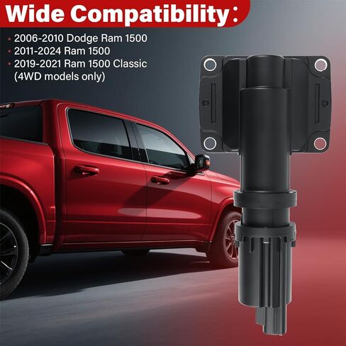 600-399 4WD Front Differential Lock Actuator - Hub Lock Actuator Kit Fit for Dodge Ram 1500 2006-2010，Ram 1500 2011-2024，Ram 1500 Classic 2019-2021 52114387AF 68399418AA in Saudi Arabia