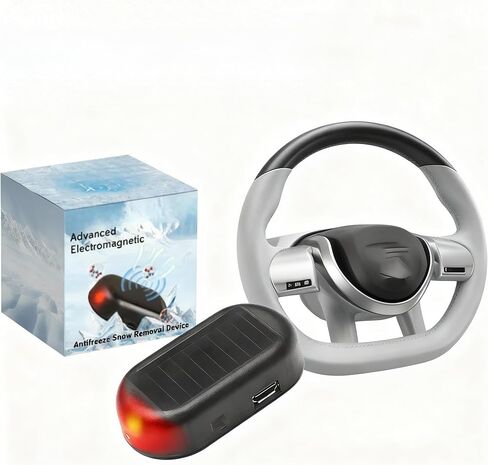 Advanced Electromagnetic Antifreeze Snow Removal Device for Car, Automatic De-Icing with Temperature Detection, Lithium Battery Powered in Saudi Arabia