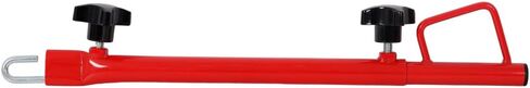 Universal Hatch Jammer Support Rod Replacement, 16" Retractable Car Door Holder for Trunk & Liftgate, Heavy-Duty Steel Automotive Repair Tool for Painting Polishing Maintenance, Red in Saudi Arabia