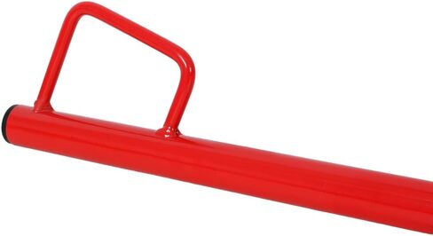 Universal Hatch Jammer Support Rod Replacement, 16" Retractable Car Door Holder for Trunk & Liftgate, Heavy-Duty Steel Automotive Repair Tool for Painting Polishing Maintenance, Red in Saudi Arabia